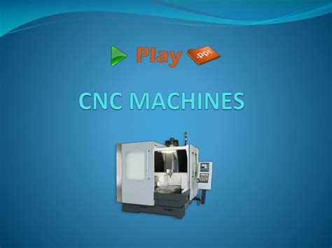 cnc machine ppt free download